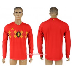 Maillot/Tenue Belgique Domicile Coupe du monde 2018 Manche Longue
