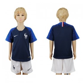 Maillot/Tenue France Enfant Domicile Coupe du monde 2018