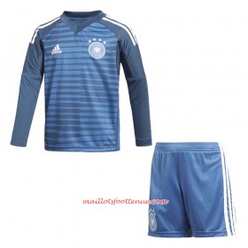 Maillot/Tenue Allemagne Gardien Enfant Domicile Coupe du monde 2018 Manche Longue