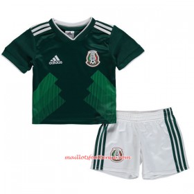 Maillot/Tenue Mexique Enfant Domicile Coupe du monde 2018