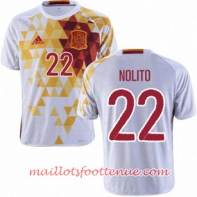 Maillot/Tenue Espagne NOLITO Exterieur Euro 2016
