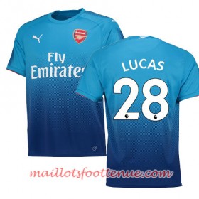 Maillot/Tenue Arsenal LUCAS Exterieur 2017/2018