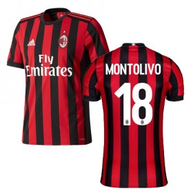 Maillot/Tenue AC Milan MONTOLIVO Domicile 2017/2018