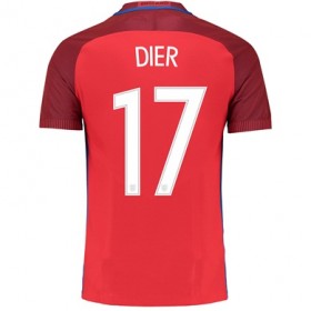 Maillot/Tenue Angleterre DIER Exterieur Euro 2016