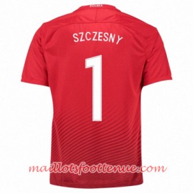 Maillot/Tenue Pologne WOJCIECH SZCZESNY Exterieur Euro 2016