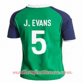 Maillot/Tenue Irlande du Nord JONNY EVANS Domicile 2016/2017