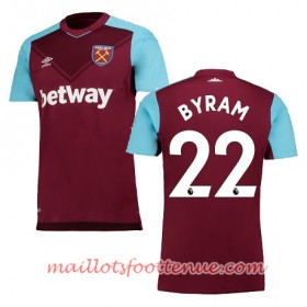 Maillot/Tenue West Ham BYRAM Domicile 2017/2018