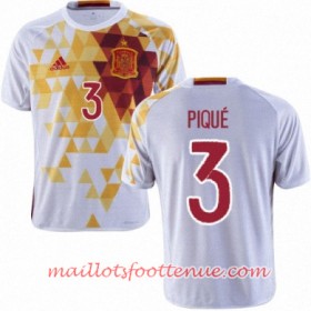 Maillot/Tenue Espagne GERARD PIQUE Exterieur Euro 2016