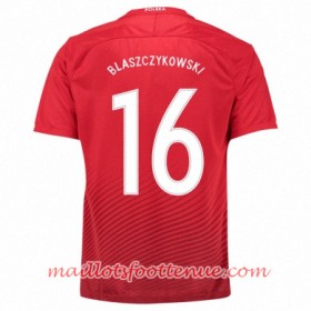 Maillot/Tenue Pologne JAKUB BLASZCZYKOWSKI Exterieur Euro 2016
