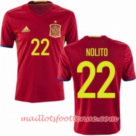 Maillot/Tenue Espagne NOLITO Domicile Euro 2016