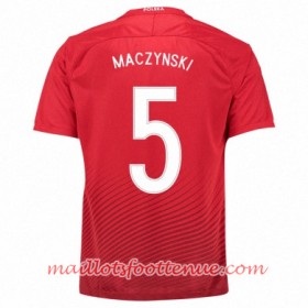 Maillot/Tenue Pologne KRZYSZTOF MACZYNSKI Exterieur Euro 2016