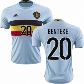 Maillot/Tenue Belgique CHRISTIAN BENTEKE Exterieur Euro 2016
