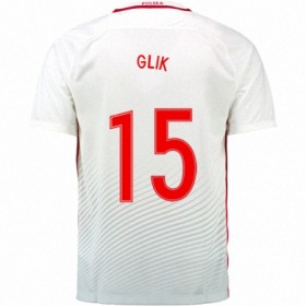 Maillot/Tenue Pologne KAMIL GLIK Domicile Euro 2016