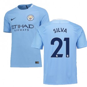 Maillot/Tenue Manchester City SILVA Domicile 2017/2018