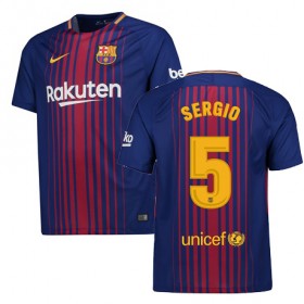 Maillot/Tenue Barcelone SERGIO Domicile 2017/2018