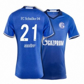 Maillot/Tenue Schalke 04 SCHOPF Domicile 2017/2018