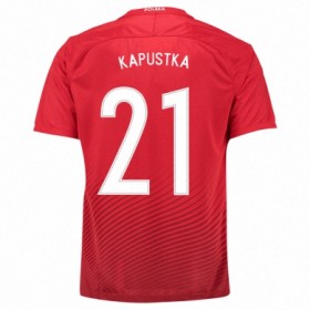 Maillot/Tenue Pologne BARTOSZ KAPUSTKA Exterieur Euro 2016