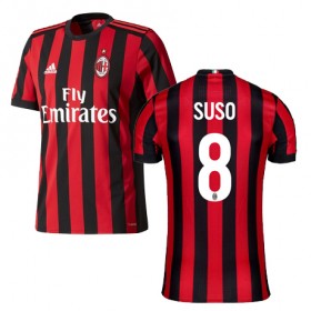 Maillot/Tenue AC Milan SUSO Domicile 2017/2018