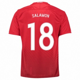 Maillot/Tenue Pologne BARTOSZ SALAMON Exterieur Euro 2016
