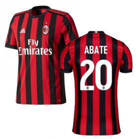 Maillot/Tenue AC Milan ABATE Domicile 2017/2018