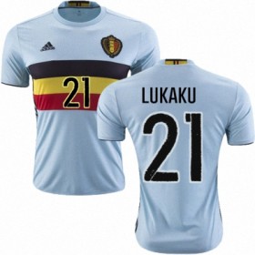 Maillot/Tenue Belgique JORDAN LUKAKU Exterieur Euro 2016