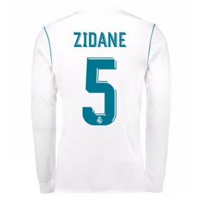 Maillot/Tenue Real Madrid Manche Longue Zidane 5 Domicile 2017/2018