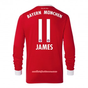 Maillot/Tenue Bayern Munich Manche Longue James Rodriguez 11 Domicile 2017/2018