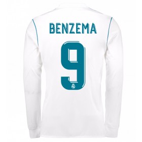 Maillot/Tenue Real Madrid Manche Longue Karim Benzema 9 Domicile 2017/2018