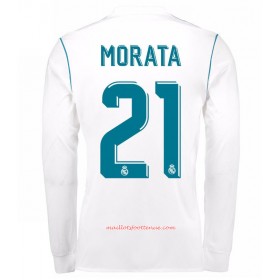Maillot/Tenue Real Madrid Manche Longue Alvaro Morata 21 Domicile 2017/2018