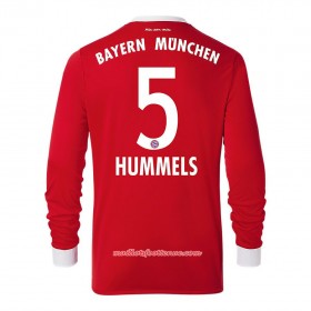 Maillot/Tenue Bayern Munich Manche Longue Mats Hummels 5 Domicile 2017/2018