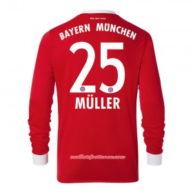 Maillot/Tenue Bayern Munich Manche Longue Thomas Muller 25 Domicile 2017/2018