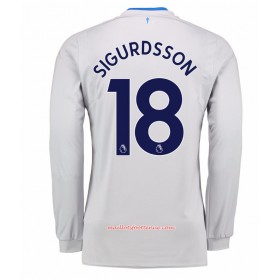 Maillot/Tenue Everton Manche Longue Gylfi Sigurdsson 18 Exterieur 2017/2018