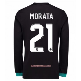 Maillot/Tenue Real Madrid Manche Longue Alvaro Morata 21 Exterieur 2017/2018