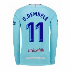 Maillot/Tenue Barcelone Manche Longue Ousmane Dembele 11 Exterieur 2017/2018