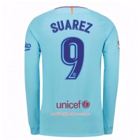 Maillot/Tenue Barcelone Manche Longue Luis Suarez 9 Exterieur 2017/2018