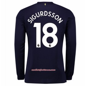 Maillot/Tenue Everton Manche Longue Gylfi Sigurdsson 18 Troisieme 2017/2018