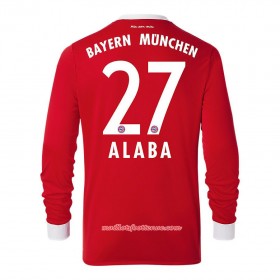 Maillot/Tenue Bayern Munich Manche Longue David Alaba 27 Domicile 2017/2018