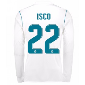 Maillot/Tenue Real Madrid Manche Longue Isco 22 Domicile 2017/2018