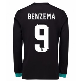 Maillot/Tenue Real Madrid Manche Longue Karim Benzema 9 Exterieur 2017/2018