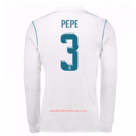 Maillot/Tenue Real Madrid Manche Longue Pepe 3 Domicile 2017/2018