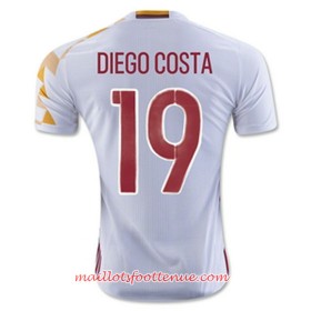 Maillot de DIEGO COSTA Espagne Exterieur Euro 2016
