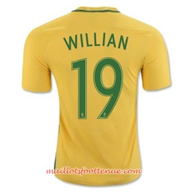 Maillot de WILLIAN Bresil Domicile 2016/2017