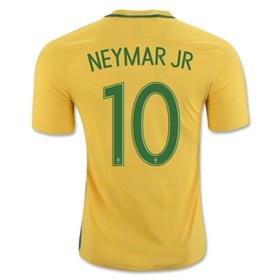 Maillot de NEYMAR JR Bresil Domicile 2016/2017