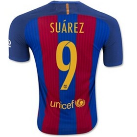 Maillot de Suarez Barcelone Domicile 2016/2017