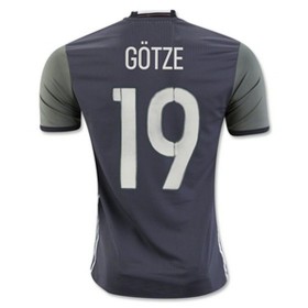 Maillot de GOTZE Allemagne Exterieur Euro 2016