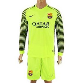 Maillot/Tenue Barcelone Manche Longue Gardien jaune 2016/2017
