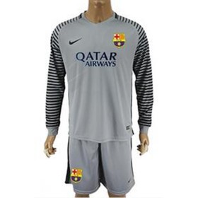 Maillot/Tenue Barcelone Manche Longue Gardien gris 2016/2017