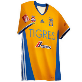 Maillot/Tenue Tigres UANL Domicile 2016/2017