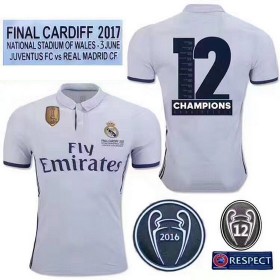 Maillot Real Madrid 12 Ligue des champions blanc