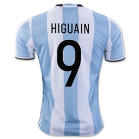Maillot de HIGUAIN Argentine Domicile 2016/2017